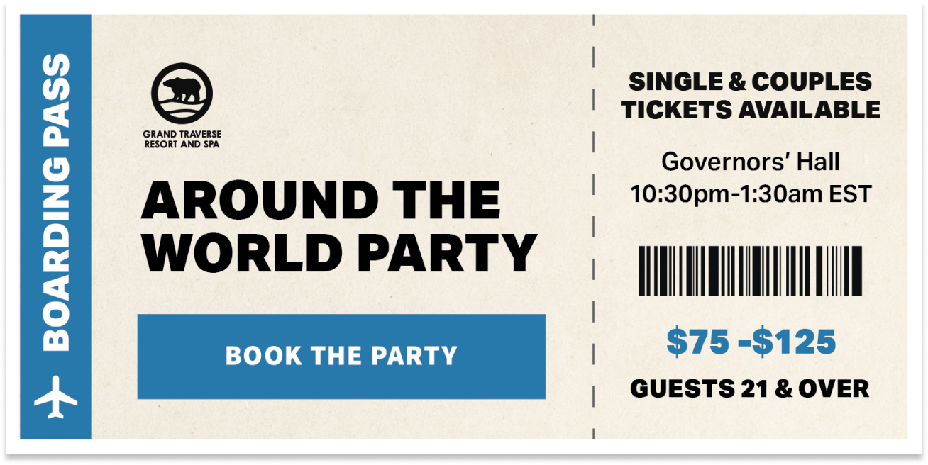 Around the World Party - Book Now