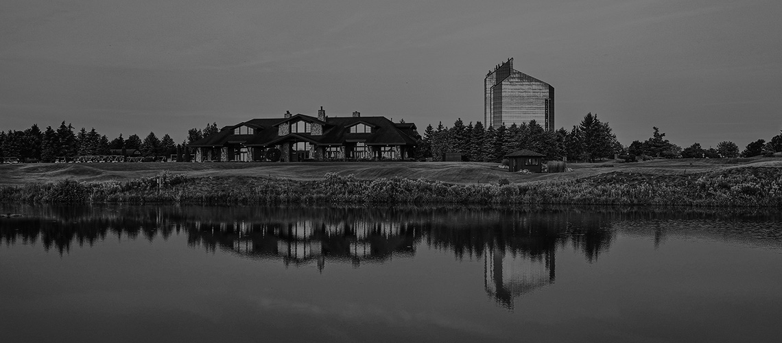 Black and white history Grand Traverser Resor property. 