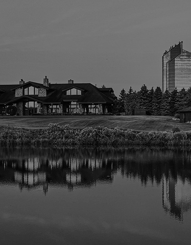 Black and white history Grand Traverser Resor property. 