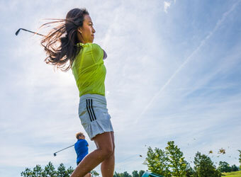 Janina Golfing