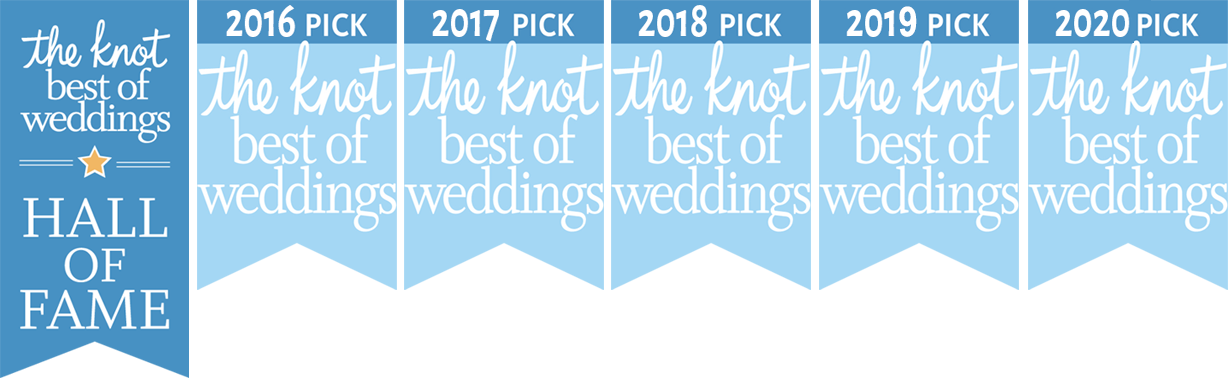 The Knot best of weddings hall of fame