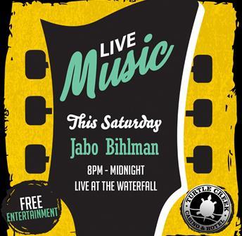 LIVE MUSIC FEATURING JABO BIHLMAN - October 29