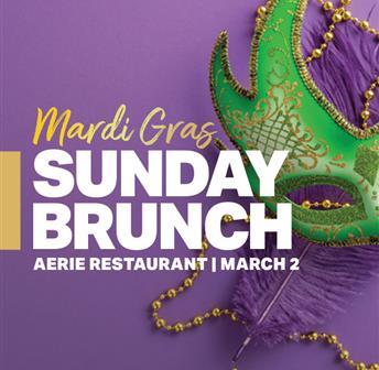 Mardi Gras-Themed Brunch