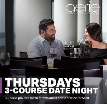 Date Night at Aerie Restaurant