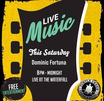 LIVE MUSIC FEATURING DOMINIC FORTUNA - SATURDAY, SEPTEMBER 10!