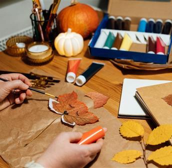 Fall Crafts at the Health Club