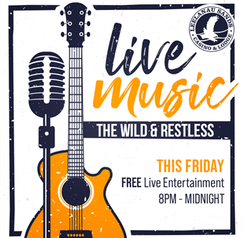 LIVE MUSIC FEATURING THE WILD & RESTLESS -  November 4