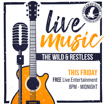 LIVE MUSIC FEATURING THE WILD & RESTLESS - November 4