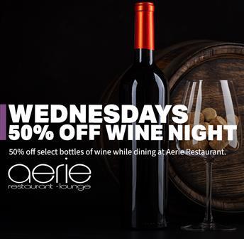 Wine Night at Aerie Restaurant